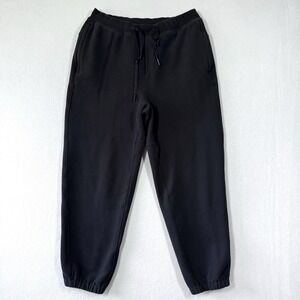 Lululemon Steady State Joggers Mens Medium Black Sweatpants Athletic Gym LM5AVSS